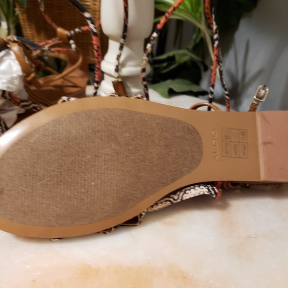 Aldo Ninna Flat Gladiator  Sandals - Picture 6 of 10